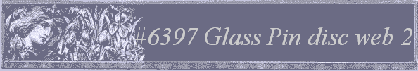 #6397 Glass Pin disc web 2