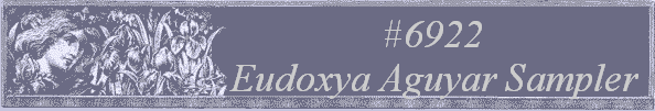 #6922
 Eudoxya Aguyar Sampler 